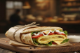 Egg Parotta Sandwich
