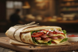 Hotdog Parotta Sandwich
