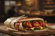 Chilli Parotta Sandwich