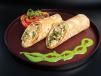 Afghani Soya Chaap Wrap