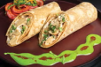 Afghani Soya Chaap Wrap