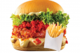 Zinger Cheetos Burger