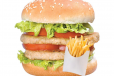 Chicken Double Burger