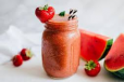 Strawberry Watermelon Mix Juice