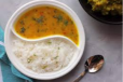 White Rice With Dal Curry