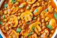 Mushroom Mutter Masala