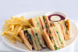 chicken club sandwiches