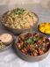 Veg Fried Rice + Gobi Manchurian Dry