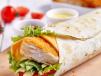 Seafood Wrap Sandwich