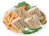Seafood Club Sandwich