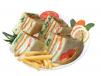 Falafel Club Sandwich