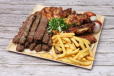 Family Meat Kebab