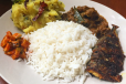 Beef Curry With Fish Fry