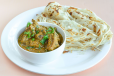 Coin Porotta 4 Pcs and Chicken Curry