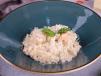 White Sauce Risotto With Grilled Chicken
