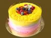 Mango Rose Ice Cream Cake