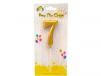 Number Candle Gold 7