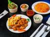 Fried Shrimp With Rice Or French Fries