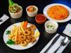 Crispy Fried Calamari Nagar With Rice Or French Fries