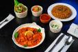 Fish Fillet Tagine With Tomato Sauce Rice And Salad