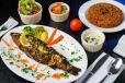 Mullet (Bouri) With Rice And Salad