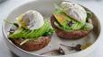 Spinach & Avo On Mushroom