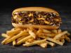 Philly Cheese Steak Roll For One With Fries