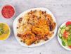Afghani Pulao With Grilled Chicken Half