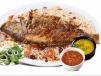 Afghani Pulao With Grilled Sherry Fish