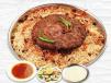 Afghani Pulao With Chapli Kabab