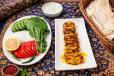 Saffron Chicken With Bread