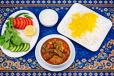 Okra Meat Stew with Rice