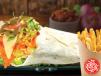 Mal mal matafi chicken Wrap With fries