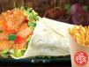 Prawns Wrap With French Fries