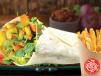 Vegetable Wrap With Fries