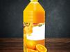 Fresh Orange Juice Bottle