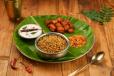 Nuvvula Karam (Sesame Podi) Ghee Podi Rice Bowl + Mini Curd Rice + Andra Potato Fry