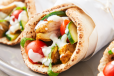 Shawarma Chicken Roll Meal