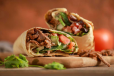 Shawarma Meat Roll