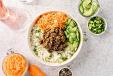 Large Korean Ground Beef Rice Bowl