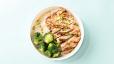 Honey Garlic Chicken Rice Bowl