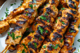 Shish Taouk On Coal