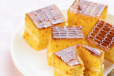 Caramel Custard 16 Pieces 1 Plate