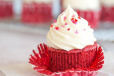 Red Velvet Cupcake 1 Piece