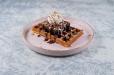 Brownieand Ice Cream Waffle