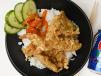 Tendon With Soda Drink