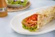 Chicken Shami Paratha Wrap