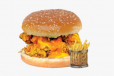 Chicken Zinker Double Burger