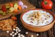 Fatteh with Ghee and pine nuts