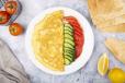 Omelet plate